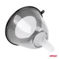 Plastový lievik s polovičným krytom a filtrom 13,5 cm AMIO-04042