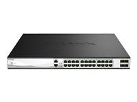 D-LINK 24 Ports 10G PoE 60W+4 Ports 25G SFP2