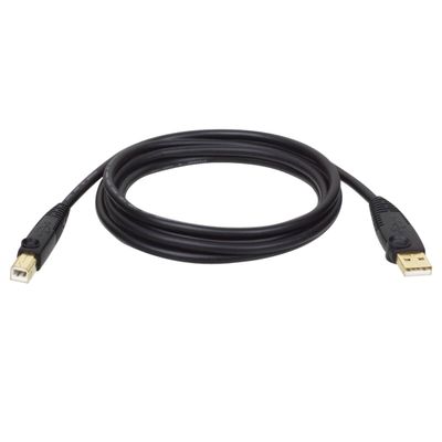 Kábel USB-A/USB-B (Samec/Samec), USB 2.0, 3.05m