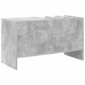 vidaXL Skrinka na gramofónové platne Betónová šedá 78,5 x 35 x 45 cm