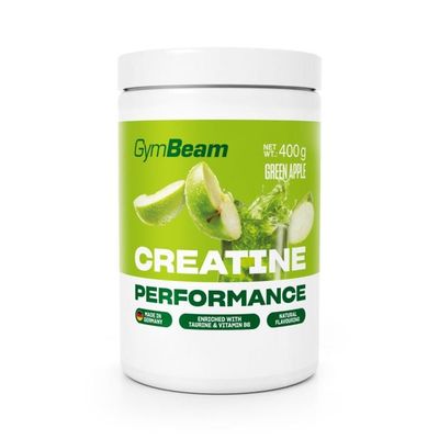 Creatine Performance - GymBeam, zelené jablko