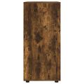 vidaXL Úložné skrine 80 x 48 x 105 cm Kompozitné drevo Dymová dub