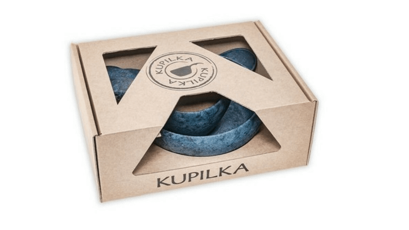 Kupilka K33JSM Junior SET Blue súprava na výlety (miska, pohár, spork), modrá