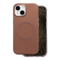 Puzdro Tecto Shield Mistiq Mag pre iPhone 15 6,1" hnedé