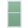 vidaXL Access Panel Zelená a strieborná 55 x 105 cm