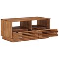 vidaXL Ručne vyrobený konferenčný stôl Teak hnedá 85 x 45,5 x 40 cm