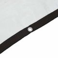 vidaXL Priehľadná plachta s okami 3x5 m Polyetylén
