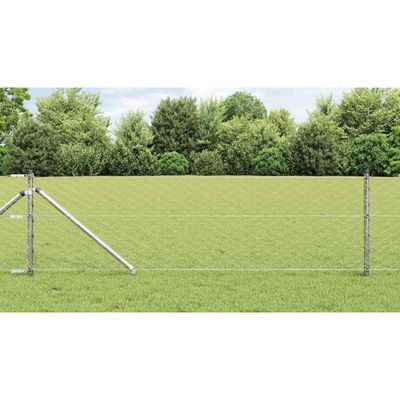 vidaXL Exteriérový hexagonálny plot s prístupovým stĺpikom 10 x 0,6 m