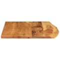 vidaXL Doska na kúpeľňovú skrinku, akáciový masív 80x52x2,5 cm