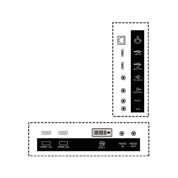 50" D-LED Philips 50BDL3511Q-UHD,VA,400cd,MP,18/7 LED displej, 49,5", VA, 4K UHD 3840x2160, 8ms, 4000:1, 400cd/m2, 2x HDMI, DVI-I, 2x USB, LAN, prevádzka 18/7, en. tr. G