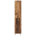 vidaXL Highboard 2 ks Staré drevo 69,5 x 34 x 180 cm Kompozitné drevo