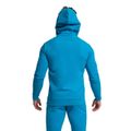 Mikina Limitless Hoodie Aquamarine - GymBeam, veľkosť S, veľkosť oblečenia S