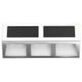 vidaXL Solárne lampy 4 ks LED svetlá teplé biele