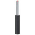 vidaXL Plynový valec kancelárskej stoličky Čierna 261-351 mm Železo
