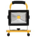 vidaXL Nabíjateľný LED reflektor s rukoväťou 30 W studené biele svetlo