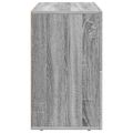 vidaXL Servírovacia skriňa ELST Sivý Sonoma 80,5 x 35 x 59 cm