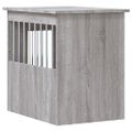 vidaXL Nábytková prepravka pre psa sivá sonoma 45x62x59cm kompoz.drevo
