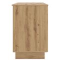vidaXL Stôl Dub artisan Kompozitné drevo 142,5 x 50 x 75 cm