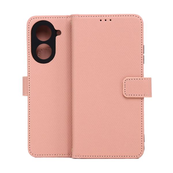 Inteligentné trojuholníkové puzdro pre Oppo A5 5G ružová