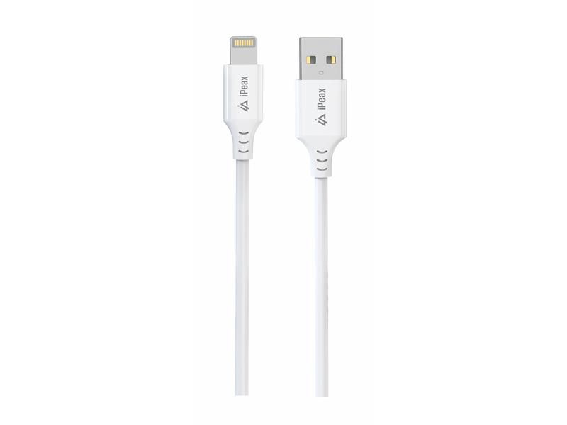 Kábel iPEAX 90010112 USB/Lightning 1m White