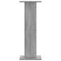 vidaXL Stojany na reproduktor 2ks sivé sonoma 30x30x80cm kompoz. drevo