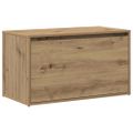 vidaXL Hall Lavica 80x40x45 cm Artisan Oak Engineered Wood