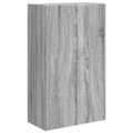 vidaXL TV nástenná skriňa 59,5 x 31 x 100 cm Sivý Sonoma