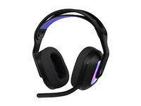 Logitech G G522 - Náhlavná súprava - plná veľkosť - Bluetooth / LIGHTSPEED - bezdrôtová, káblová - USB-A, USB-C - čierna