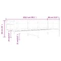 vidaXL Denná posteľ medovohnedá masívna borovica 80x200 cm