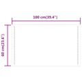 vidaXL LED kúpeľňové zrkadlo 100x60 cm