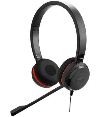 Jabra Evolve 30 II/Stereo/Jack/Drôt/Čierna