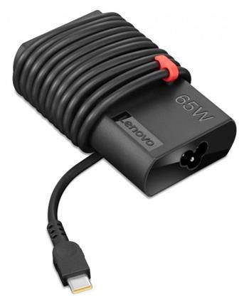 ThinkPad Slim 65WAC Adapter (USB-C) Napájecí adaptér, pro notebooky Lenovo, 65W, konektor USB-C, cerný