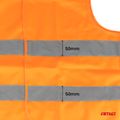 Reflexná vesta XL oranžová s certifikátom AMiO-01735