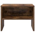 vidaXL Nočný stolík dymový dub 40x30x30 cm spracované drevo