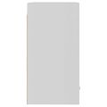 vidaXL Závesná skrinka “Lyon”, biela 39,5x31x60 cm, kompozitné drevo