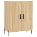 vidaXL Vysoká skrinka dub sonoma 69,5x34x180 cm spracované drevo