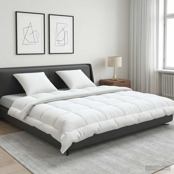 vidaXL Súprava paplóna a vankúša 3 ks 200x200 cm Leto 140 GSM Vlnka