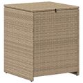 vidaXL Sada pohoviek 6 ks Beige a svetlo šedá Poly ratan a oceľ