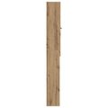 vidaXL Toaletná skriňa EDE Dub artisan 66 x 25,5 x 190 cm