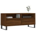 vidaXL TV skrinka hnedý dub 100x34,5x44,5 cm kompozitné drevo