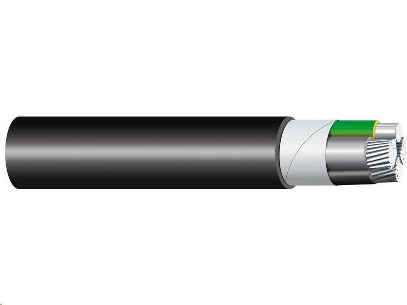Silový kábel AYKY-J 3X240SM+120SM P -- METRÁŽ --