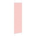 vidaXL Plisovaná roleta ružová 55x200 cm šírka látky 54,4 cm polyester