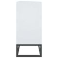 vidaXL Komoda biela 105x30x65 cm kompozitné drevo