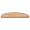 vidaXL Samolepiace schodové rohože 15 ks 80 x 24,5 x 3,5 cm Zlatá