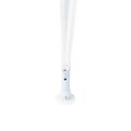 vidaXL Párty stan Biela 400 x 400 x 266 cm Polyetylén a oceľ