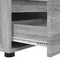 vidaXL TV skrinka 100 x 48 x 43 cm Sivý Sonoma Kompozitné drevo