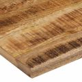 vidaXL Stolová doska 90x80x3,8 cm živý okraj masívny mangovník
