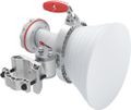 RF elements Asymetrická Horn anténa s TwistPortem, 5GHz, 20dBi, 30°