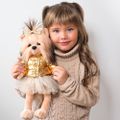 Lucky Doggy Plyšový psík Yorkšírka - Yoyo Golden Jacket