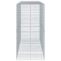 vidaXL Gabiónový kôš s krytom 300x100x200 cm pozinkované železo